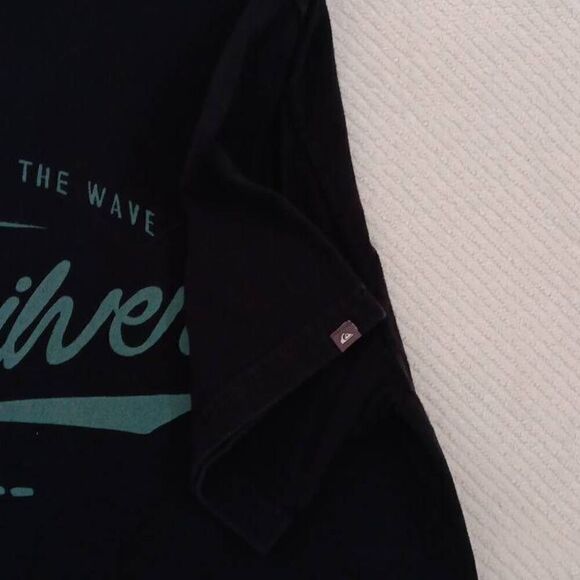 Quicksilver Tshirt Men's XL Short-sleeved Cotton Tee The Mountain and the Wave - Picture 5 of 7